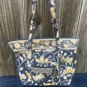 Floral Patterned Vera Bradley Tote Bag